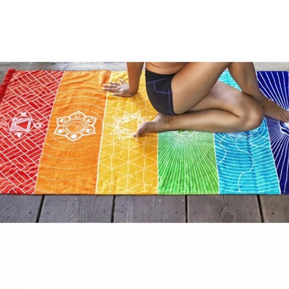 🕉 Small Boho Chakras Thin Tapestry 🕉